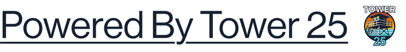 Tower25 Powered Text